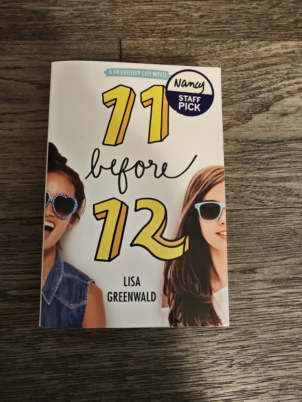 11 before 12 book by Lisa Greenwald